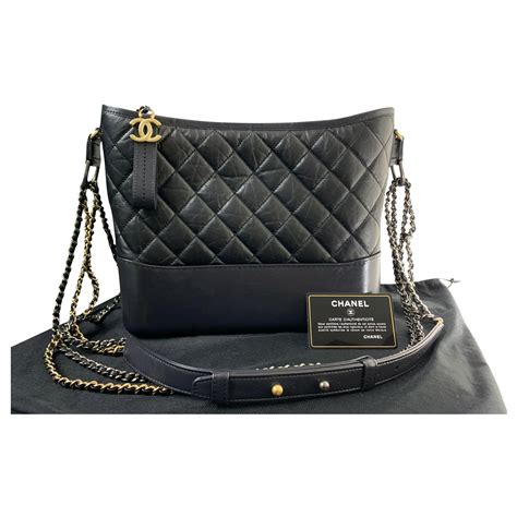 borsa chanel large hobo bag|Chanel gabrielle purse bag.